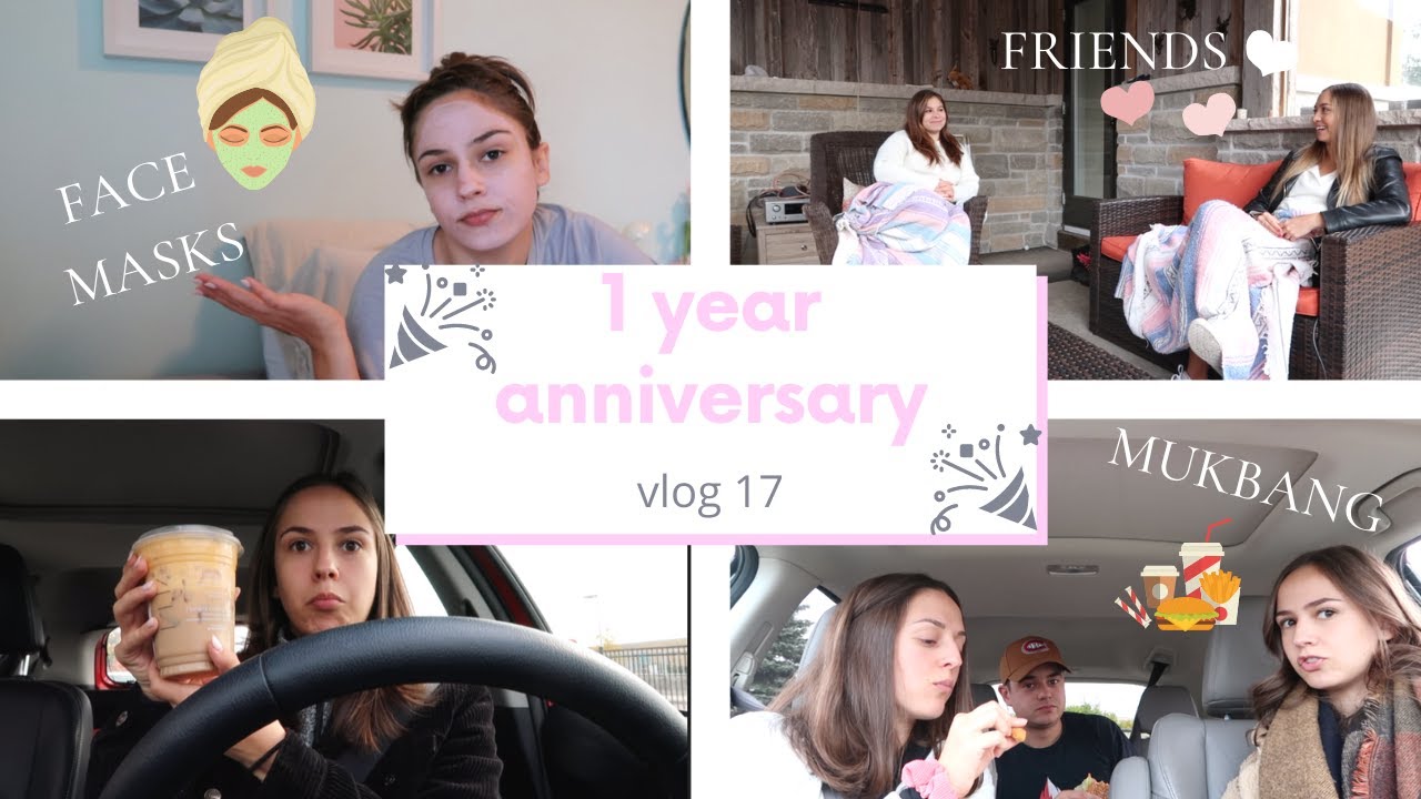 1 year anniversary/vlogging everyday for a WEEK!│vlog 17 - YouTube