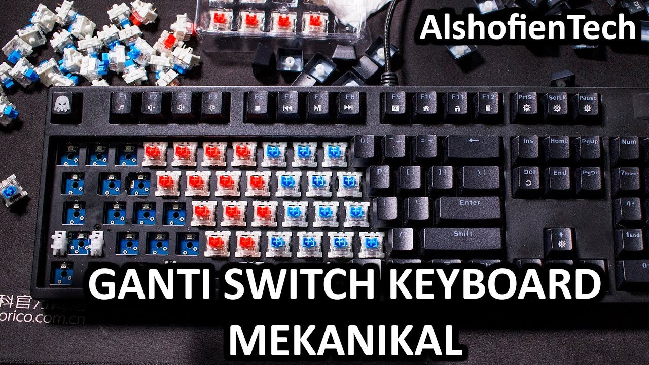 Ganti Switch Keyboard Mekanikal