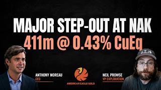 American Eagle Gold CEO & VPX Discuss 411m of 0.43% CuEq in Major Step-Out at NAK