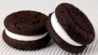 Homemade Oreo Cookie Recipe. Double Oreo Stuffed Cookie Sandwiches!