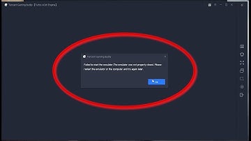 PUBG Mobile: Failed to start emulator tencent. The emulator was not properly closed. - FIX-100%
