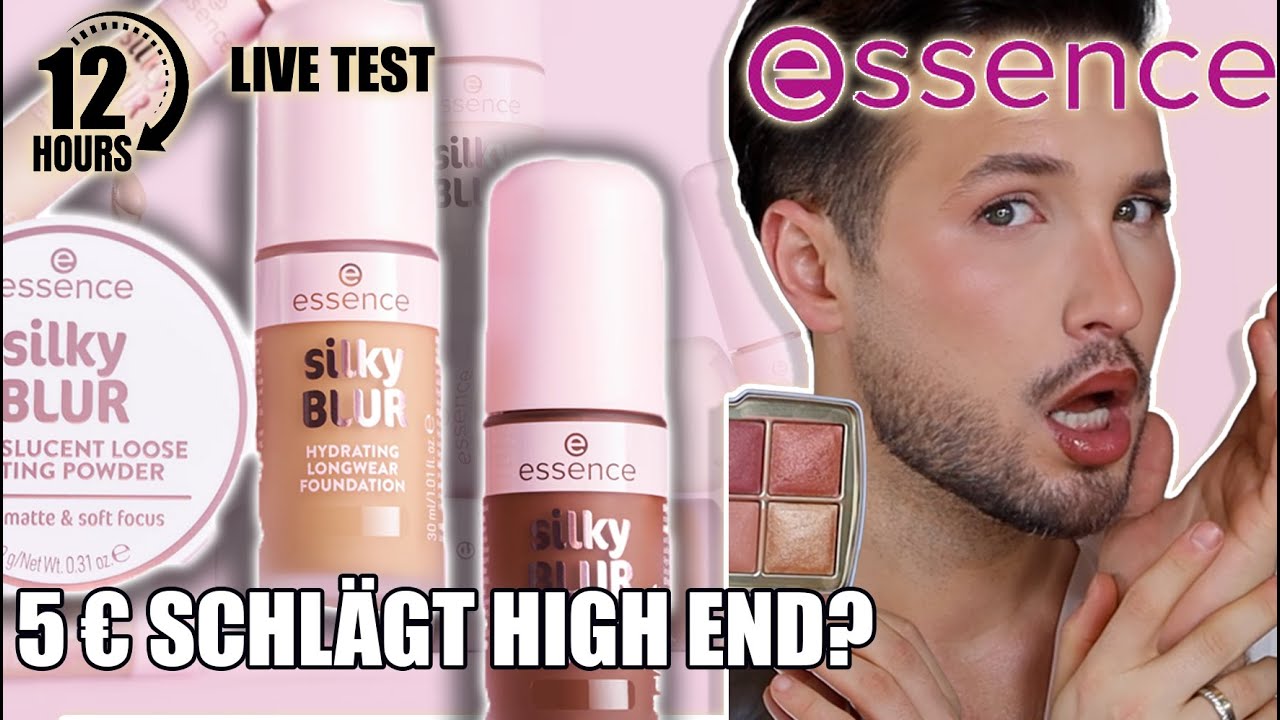 5€ REVOLUTION? 😱 | Essence SILKY BLUR Foundation & Concealer im HÄRTETEST 🔥 | Maxim Giacomo