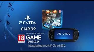 PS Vita Killzone Mercenaries Console Bundle Game Store UK Advert