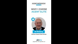 Why did top MetroWest Boston agent Ed Weisberg choose Agent Elite?