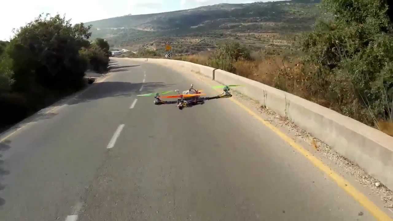 Head mounted Mobius action camera w/tilt servo and UHF RC