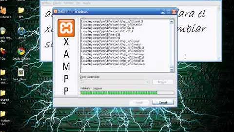Como instalar xamp