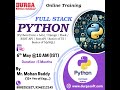 FULL STACK PYTHON Online Training @ DURGASOFT #durgasoftware #durgasoft #durgasoftonine #shorts