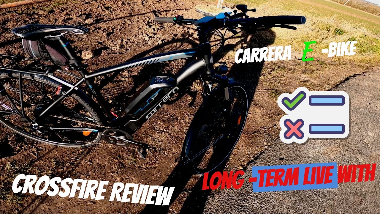 Carrera crossfire E bike - YouTube