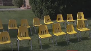 Columbus church's memorial to 21 killed in Texas school mass shooting