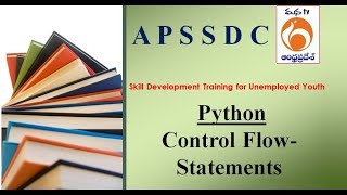 Python  | Control Flow Statements   | APSSDC | ManaTv Live