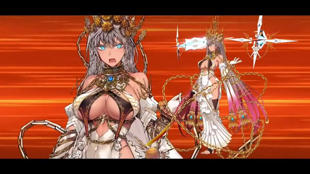 【FGO】ゼノビア(宝具+EXアタック)【ハロウィン・ライジング! ~砂塵の女王と暗黒の使徒~】