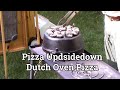 Pizza Upsidedown Dutch Oven Pie