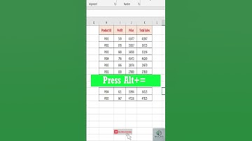 "AutoSum in Excel: Quick & Easy Tutorial ⚡🧮" #excel#exceltips #shorts #exceltricks #excelformula