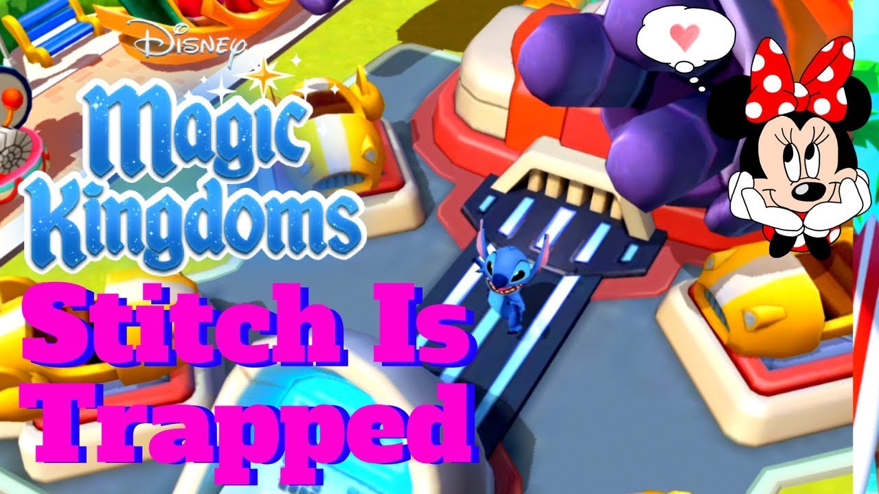 beautycon STITCH IS TRAPPED! Disney Magic Kingdoms | Gameplay Walkthrough Ep.165