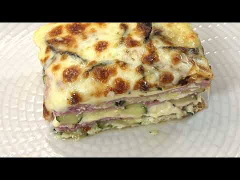 Pastel De Zucchini Receta