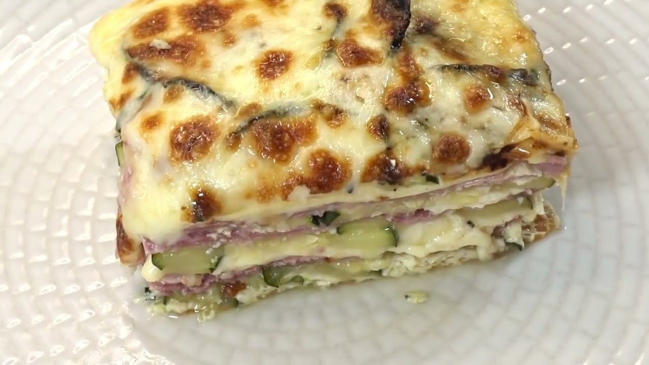 BRUTAL RECETA DE PASTEL DE CALABACÍN O ZUCCHINI / RECETA FÁCIL Y RÁPIDA | recetas de casa LM