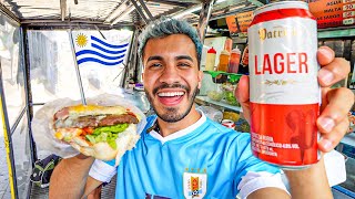 Trying STREET FOOD in URUGUAY