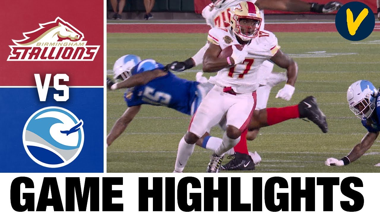 Birmingham Stallions vs New Orleans Breakers Highlights 2022 USFL