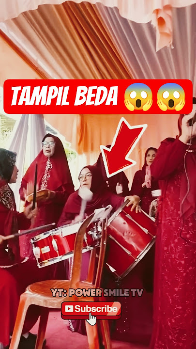 Viral❗ Ibu-Ibu Pengajian Main Drum Kayak Suporter Bola | Sholawat Penuh Semangat ❗#shortsvideo #fyp