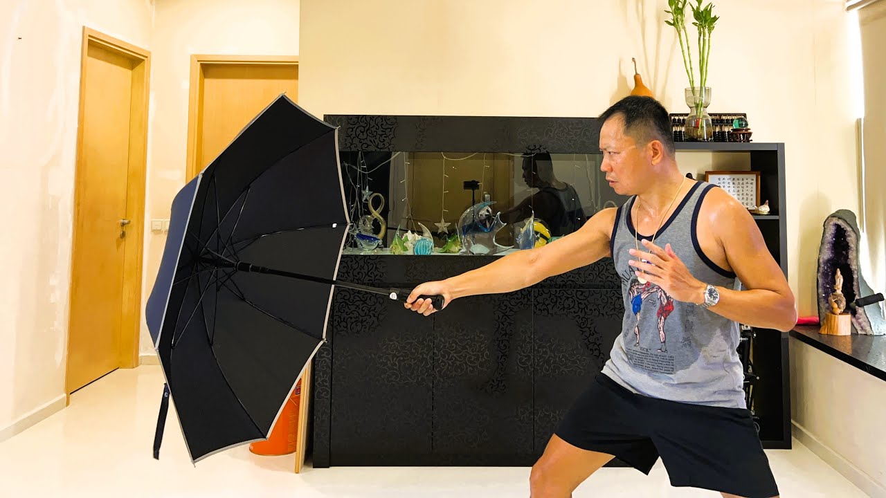 UZI タクティカルアンブレラ 傘 護身 防犯 セルフディフェンス