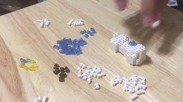 NANOBLOCK Unicorn Timelapse!