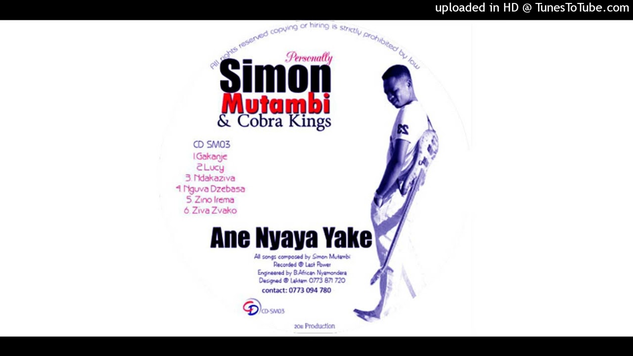 Simon Mutambi - Zino Irema (Ane Nyaya Yake album) 2011 pro