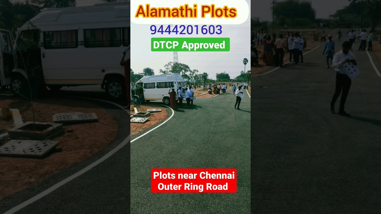 DTCP approved plots near Chennai Outer Ring Road 