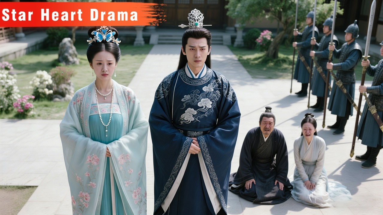 😡Wicked stepmother mocked her for marrying a low guard—until he appeared, a powerful prince!