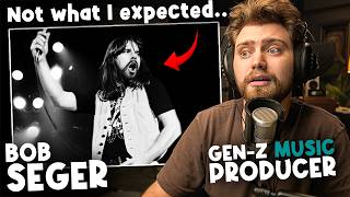 I've never listened to Bob Seger... | Gen-Z Music Producer Reaction