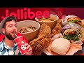 ¡EL CLÁSICO CHICKENJOY! Probando el famoso pollo frito filipino JOLLIBEE por primera vez en España