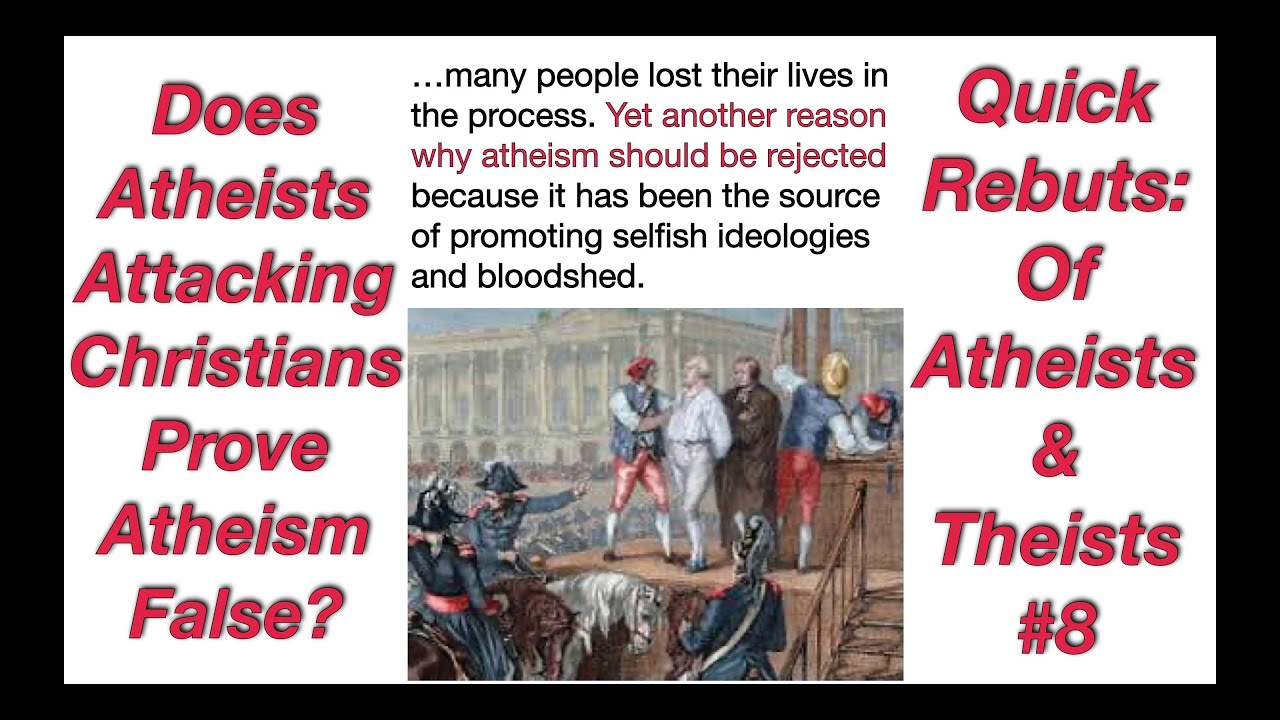 The Hypocrisy of Christian Theists Making This Argument - YouTube