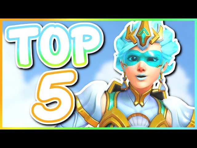 OVERWATCH - TOP 5 TRACER LEGENDARY SKINS (IN MY OPINION) 