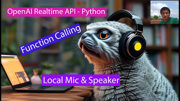 Using Python & OpenAI Realtime API: Live Audio Demo + Function Calling to Talk with Your local PC