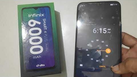 How to set alarm in infinix smart 4 plus, infinix mobile alarm set kaise kare