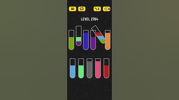 Water sort puzzle level 2764