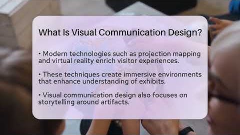 What Is Visual Communication Design? - Inside Museum Walls