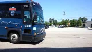 GLI MCI D4500 #6936 leaving Columbia, SC