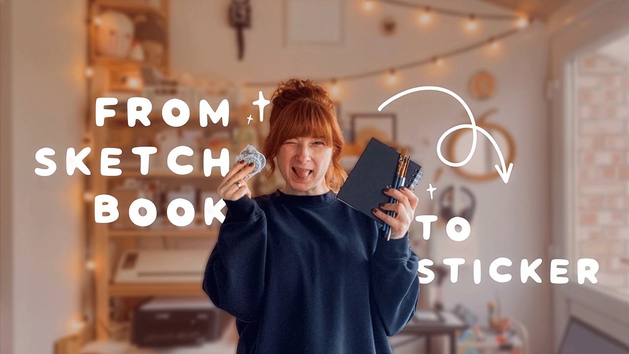 Превращение рисунков гуашью в фольгированные наклейки без использования фольгирующего аппарата! 😱...