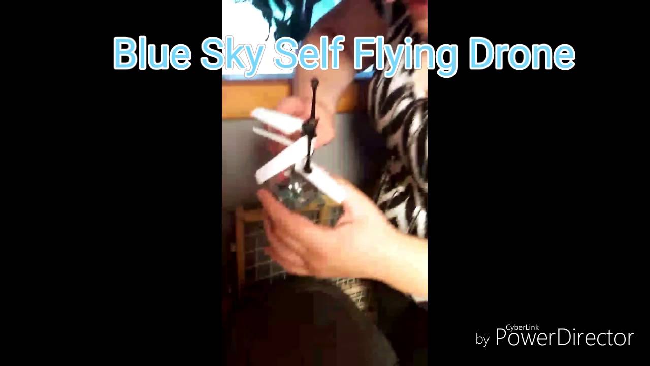 blue sky wireless self flying mini drone youtube space flyers hover blue sky
