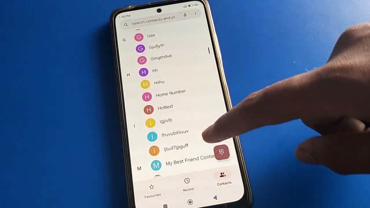 How to Save contact number Poco x5 pro 5g ,call setting