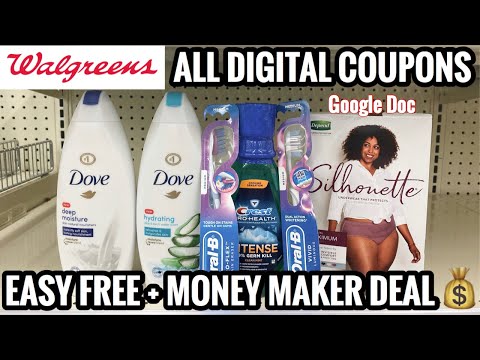 Walgreens #Winning | FREE + Money Maker Dove & Crest Deal 🔥 | ALL DIGITAL COUPONS 🙌🏽 | 8/30 – 9/5