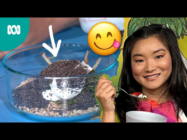 We Make Overnight Oats Together! | Play School | ABC Kids class=