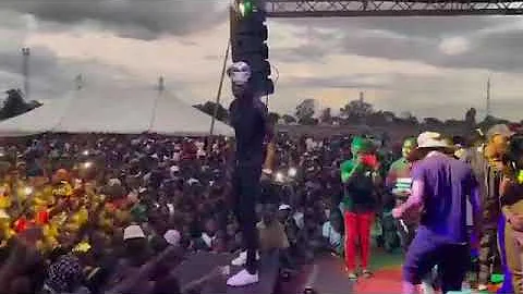 Bazooka & Boss Pumacol perfoming live in Mabvuku#ScottKupa victory party 2022 ZimdancehallVideos