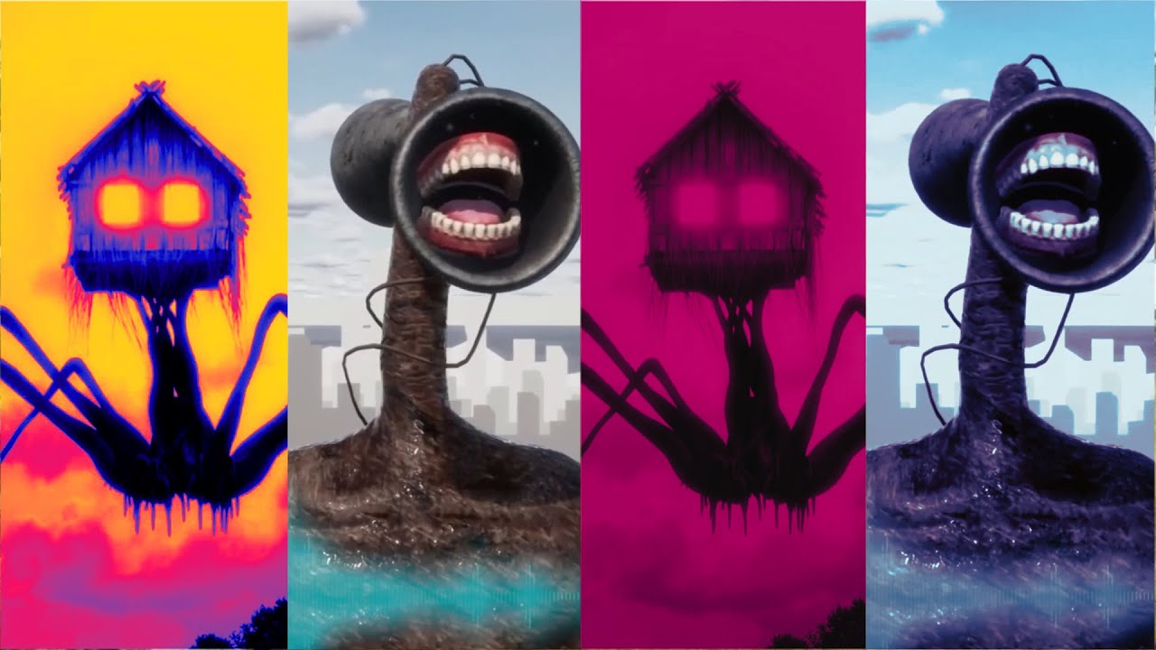 House Head VS Siren Head - Coffin Dance (COVER)