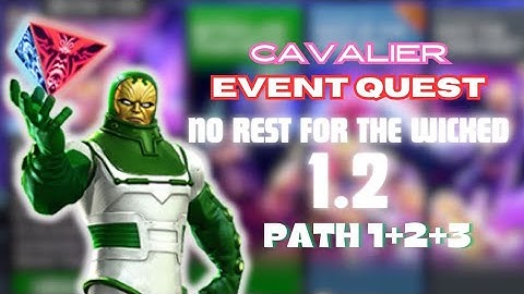 Event Quest : No Rest For The Wicked Complete 1.2 (Cavalier) All Path 1+2+3 🔥| August Event Quest