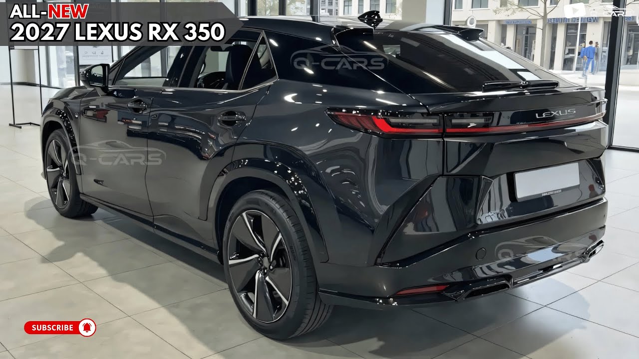 New 2027 Lexus RX 350 - The Luxury SUV That Terrifies BMW and Mercedes ...