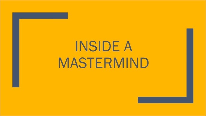 Mastermind Groups: What Are They, and How Can They Help You - Ramsey