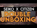 Unboxing some great affordable watches from Seiko/Alba and Citizen!