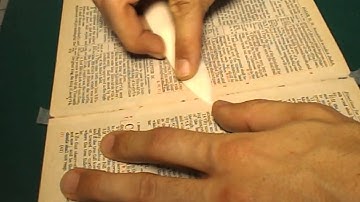 Bible Repair and Rebinding Project, Part 1: Paper Repair