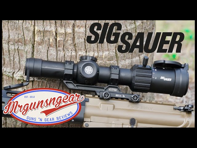  SIG SAUER Tango-MSR LPVO 1-6X24mm Waterproof Fog-Proof Rugged  Tactical Hunting Scope